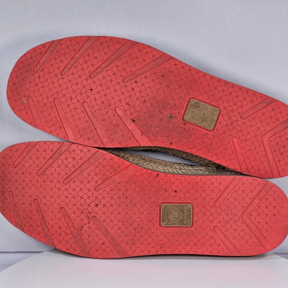 Ariat Cruiser Women's Leopard Print Slip On Espadrille Flats Shoes Size 10B - Picture 8 of 8
